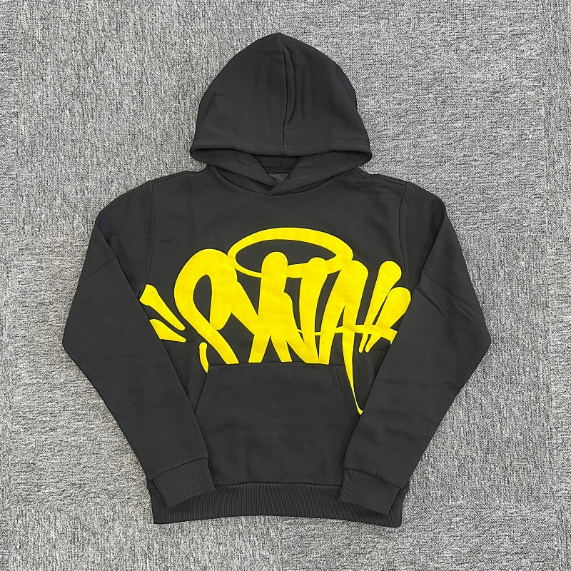 Syna-World Tracksuit - Black-Yellow