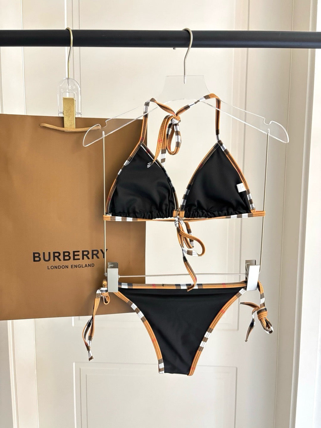 Vintage Check Bikini Set