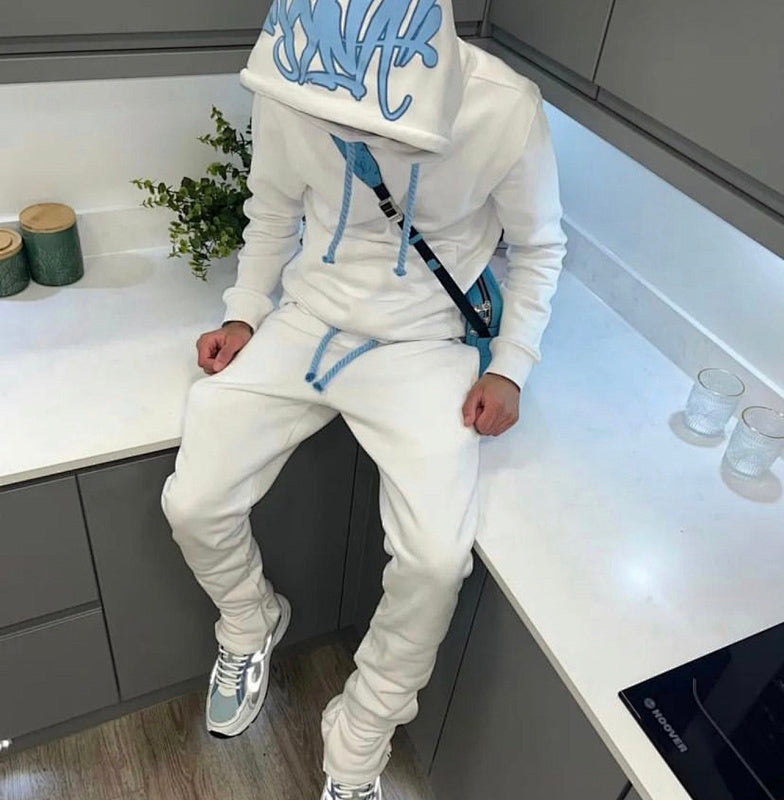 Syna-World Tracksuit - White-Blue