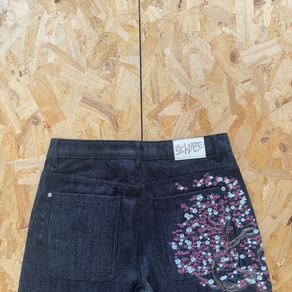Derschutze Blossom Raw Denim - Dark Wash
