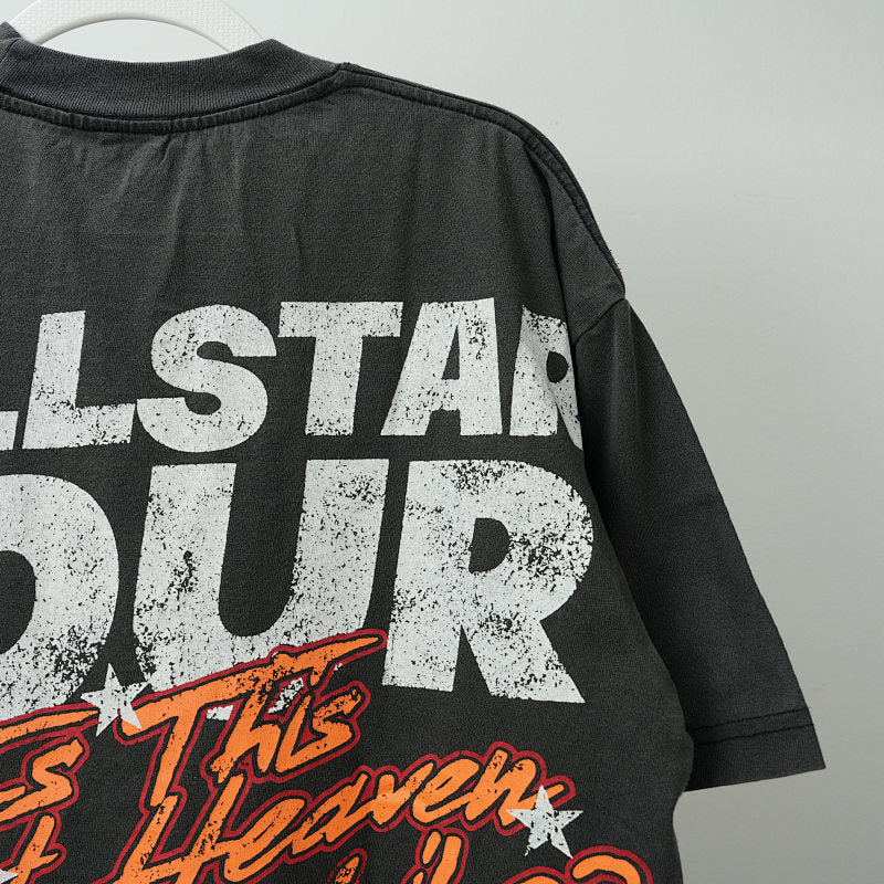Hellstar Studios Biker Tour Short Sleeve Tee Shirt Black