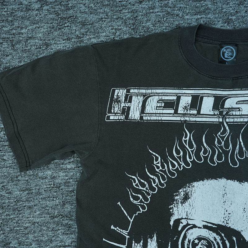 Hellstar Studios Rage Short Sleeve Tee Shirt Black