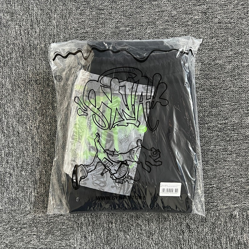 Syna-World Tracksuit - Black-Green