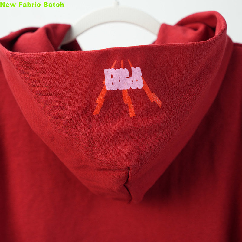 Sp5Der Worldwide Red Angel Number 555 Hoodie