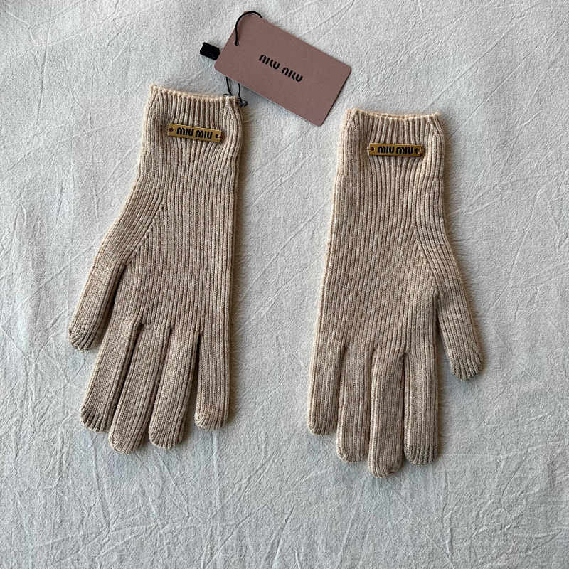 Knit Winter Gloves Five Color Set