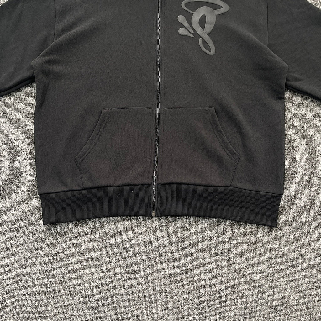 Zip Hoodie Black