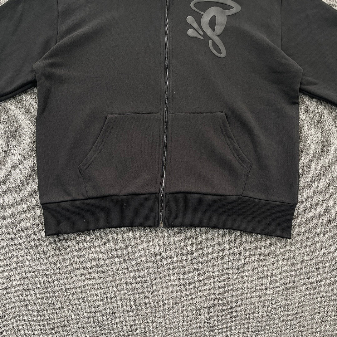 Zip Hoodie Black