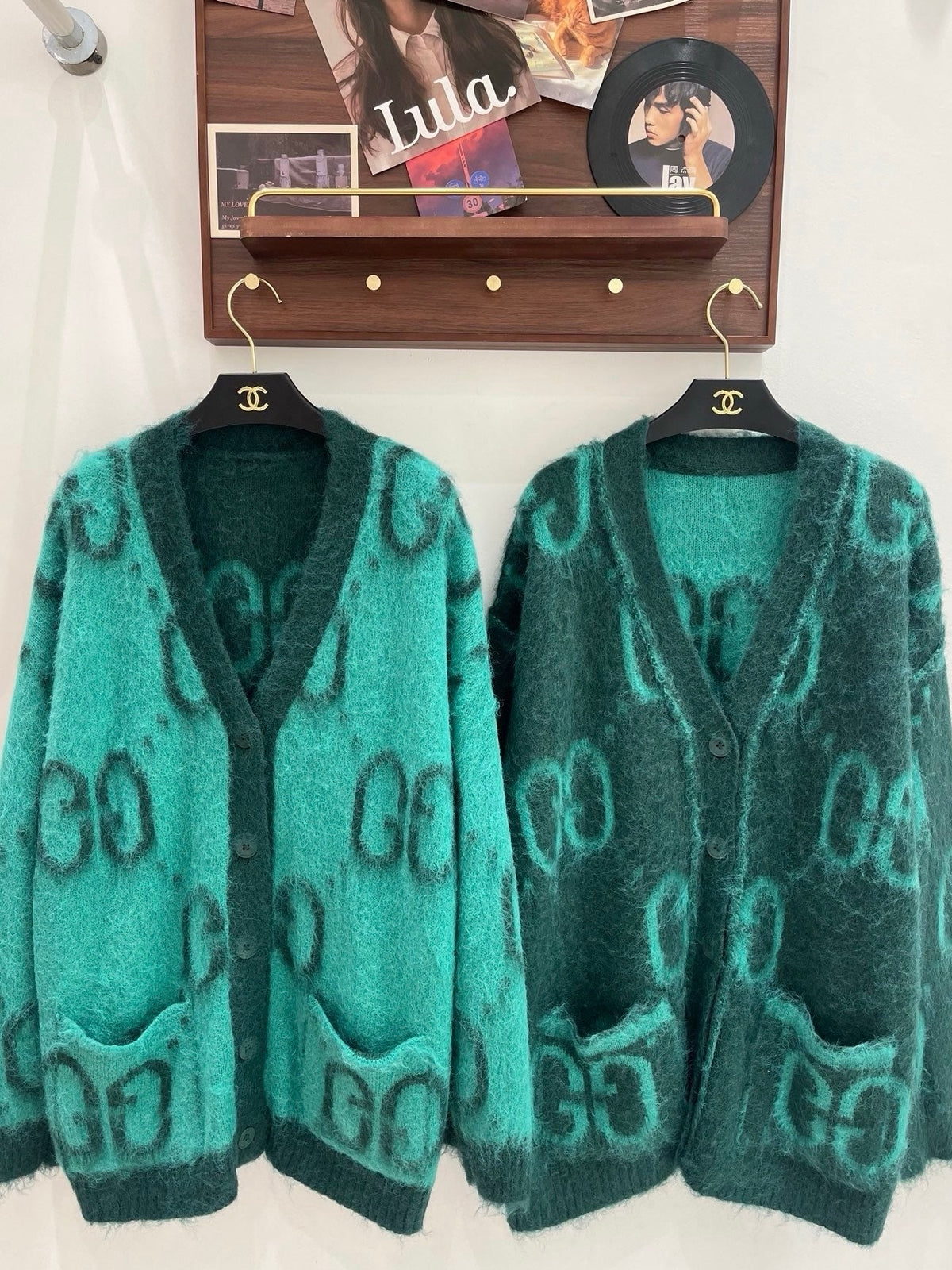 Reversible Oversized Cardigan