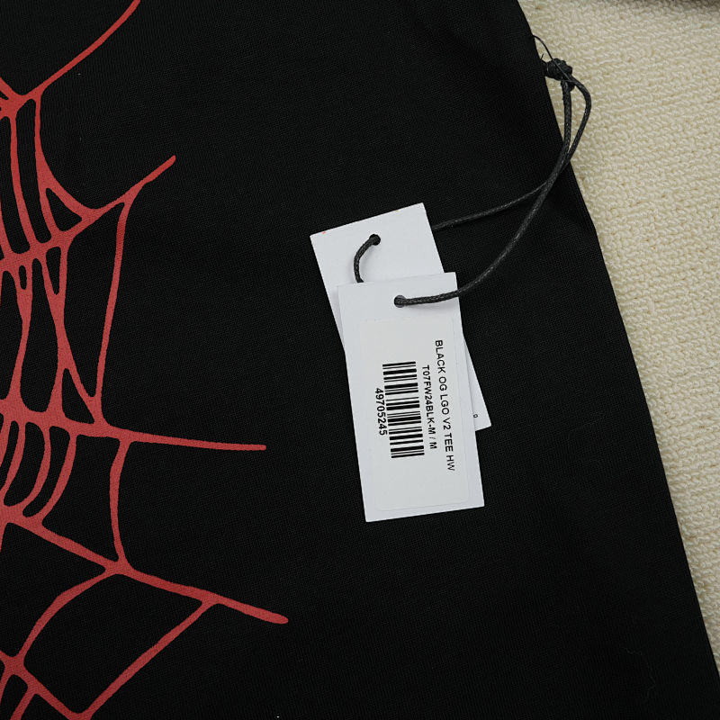 Sp5Der Legacy Logo Heavy Weight Tee Black
