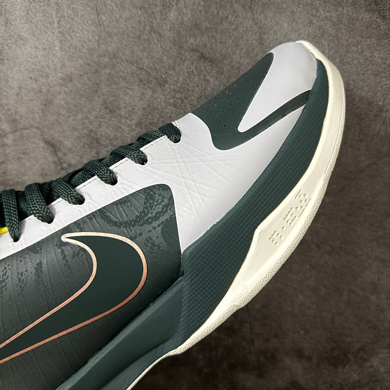 Nike Kobe 5 Protro - Undefeated White/Teal/Red