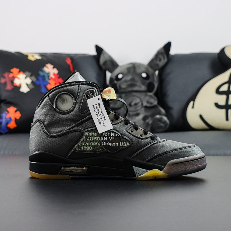 Nike Air Jordan 5 Retro x Off-White - Black