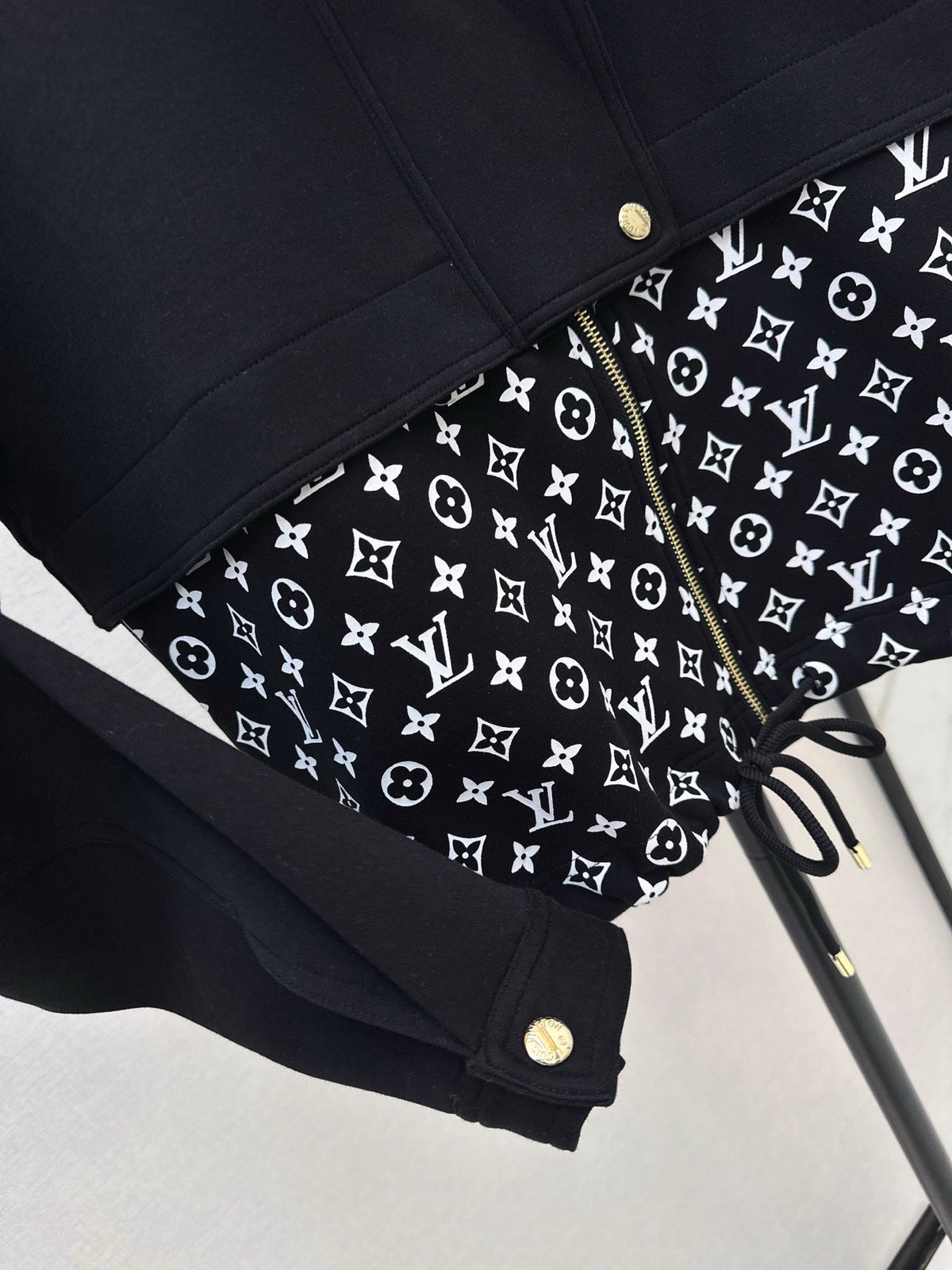 26S Monogram Accent Zip-Up Jacket