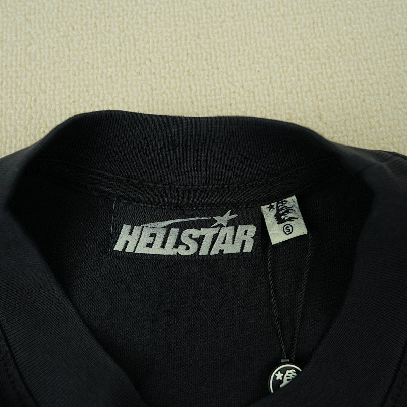 Hellstar Gel Sport Logo (Black/Blue) Tshirt Black/Blue