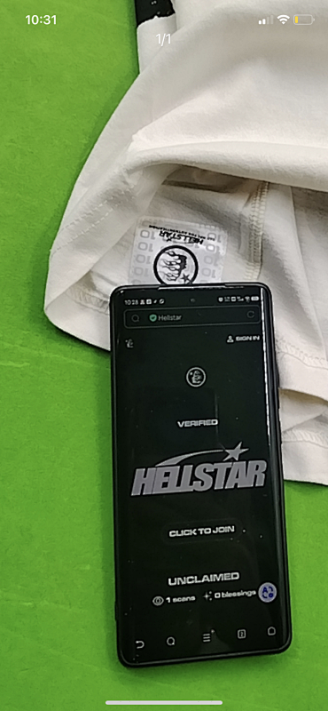Hellstar Knock-Out T-Shirt Black