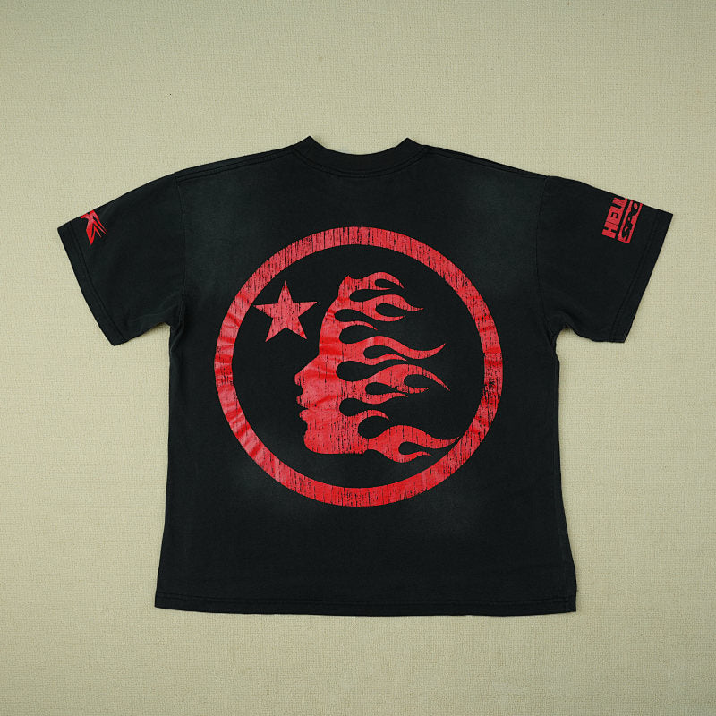 Hellstar Beat Us! T-Shirt Red/Black