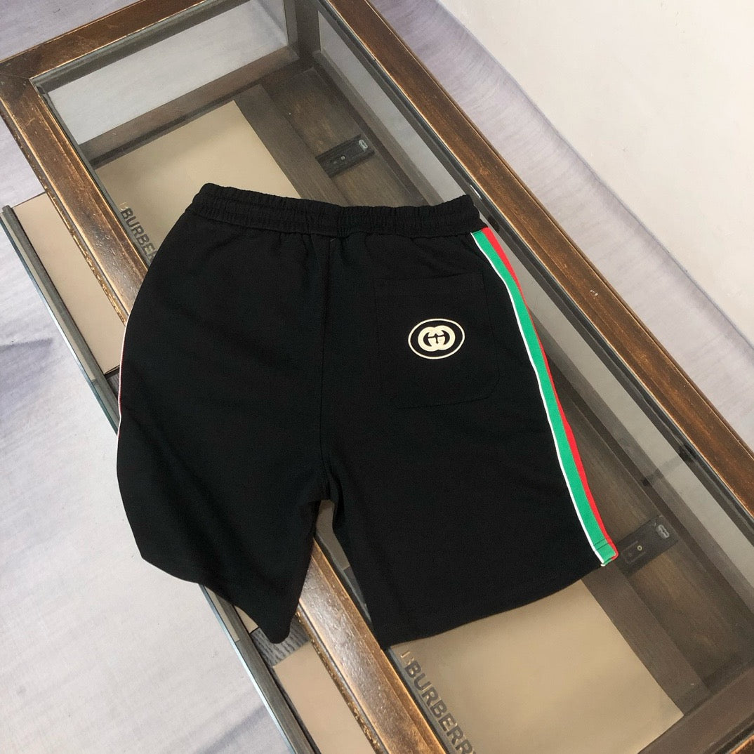 Web Stripe Drawstring Shorts