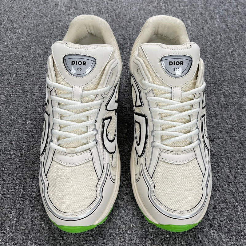 Dior B30 Sneaker — Beige Yellow Green