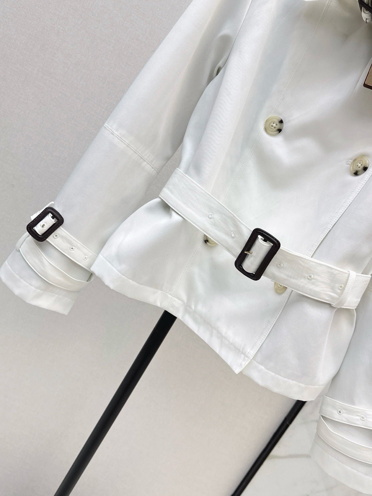 Tropical Gabardine Swarby Trench Jacket