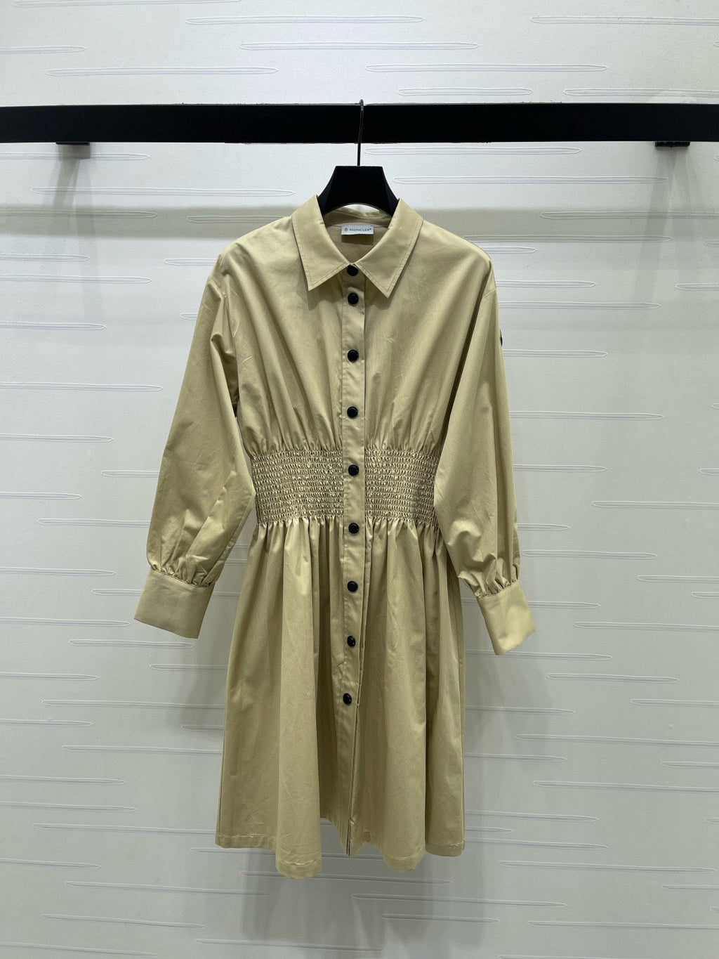 Cotton Nylon Shirt Dress