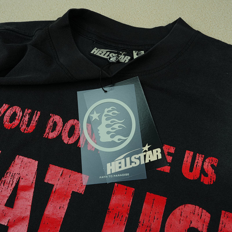 Hellstar Beat Us! T-Shirt Red/Black