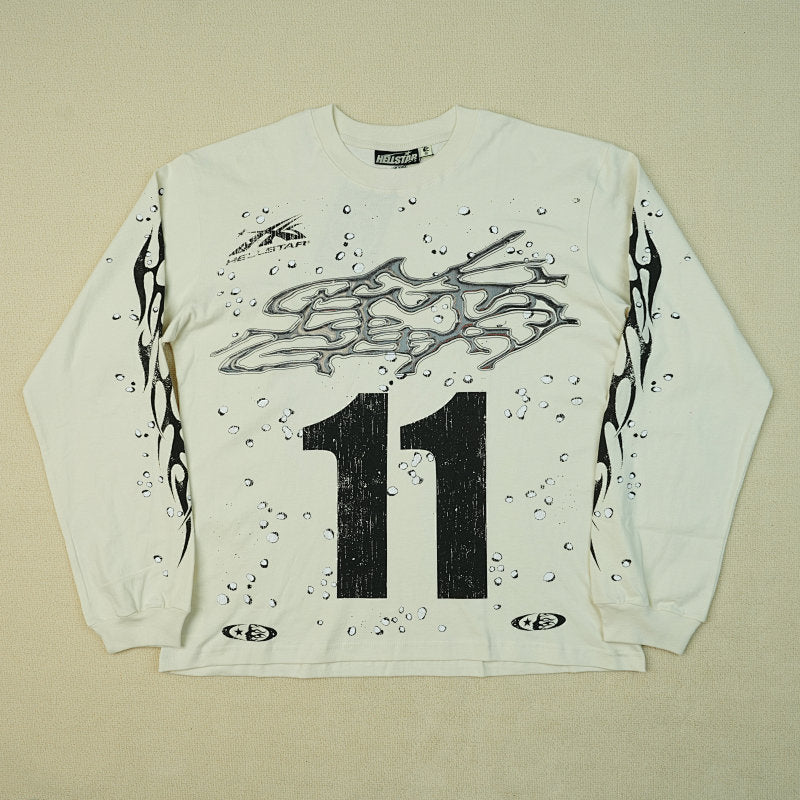 Hellstar Long Sleeve White