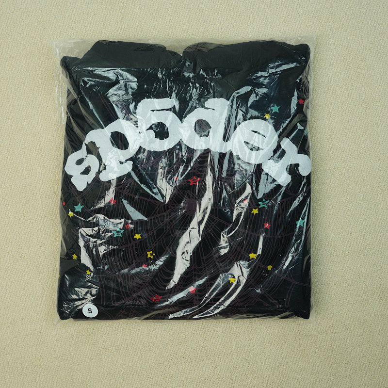 Sp5der Hoodie Black