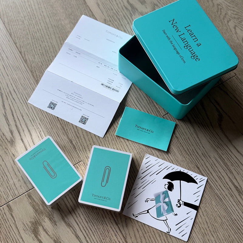 Tiffany and Co Card Game Set