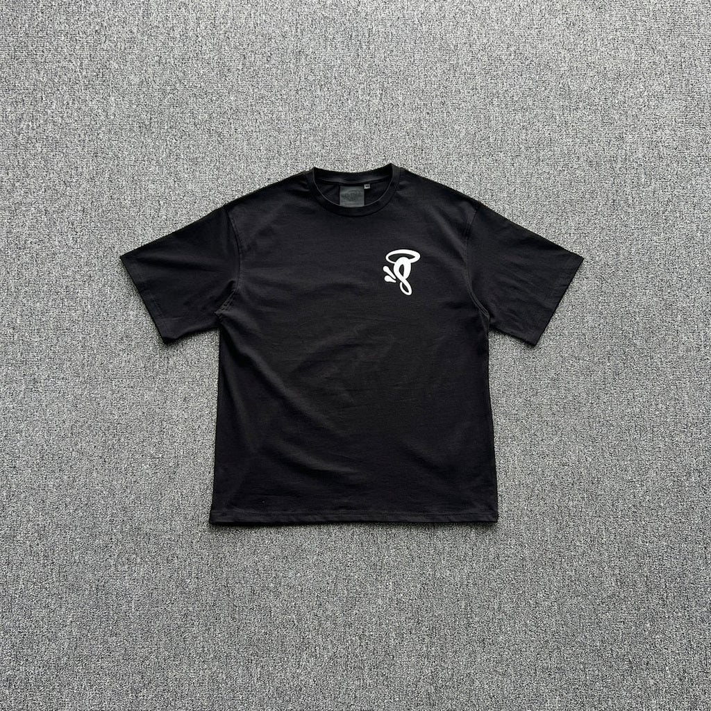 HALO Tee Black White