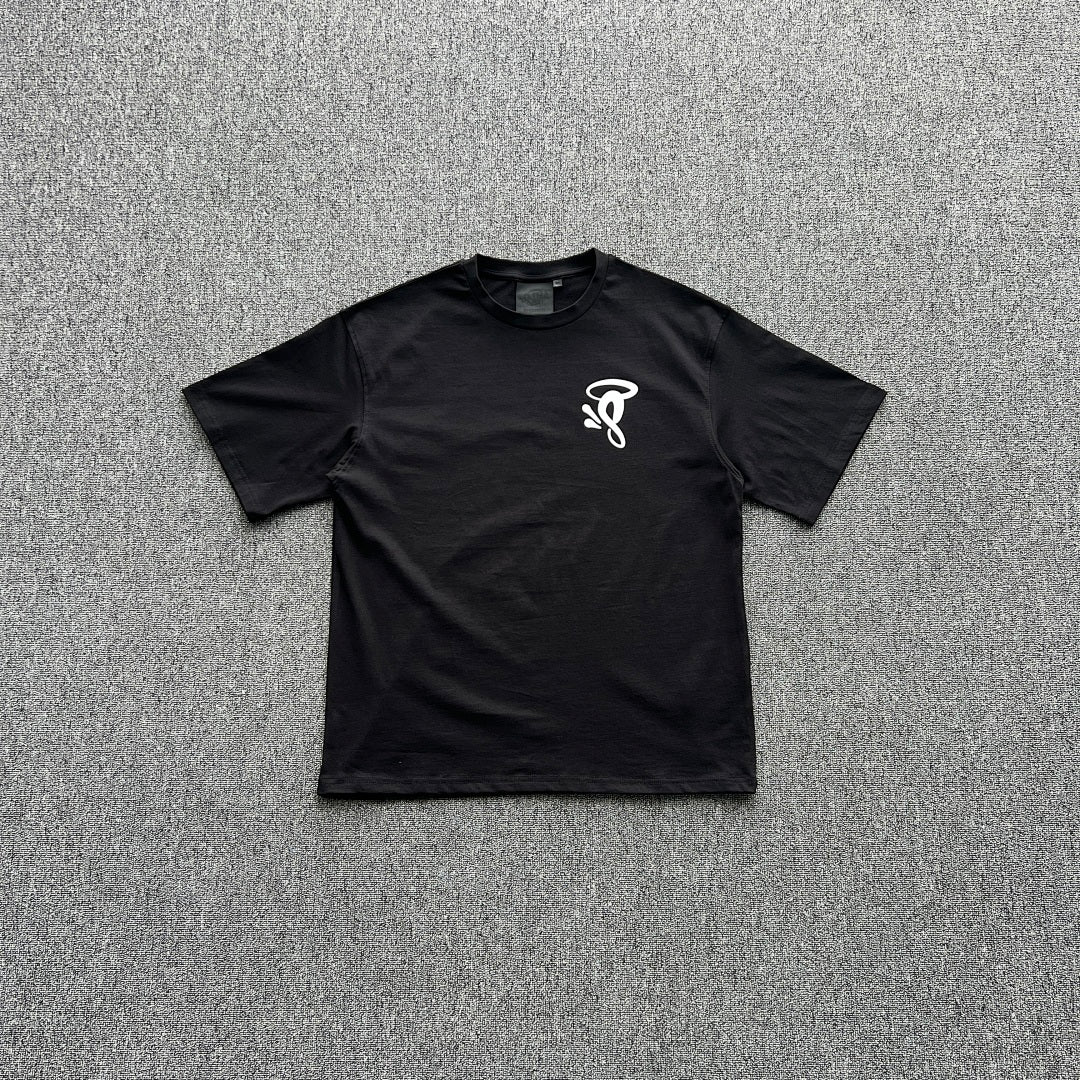 HALO Tee Black White