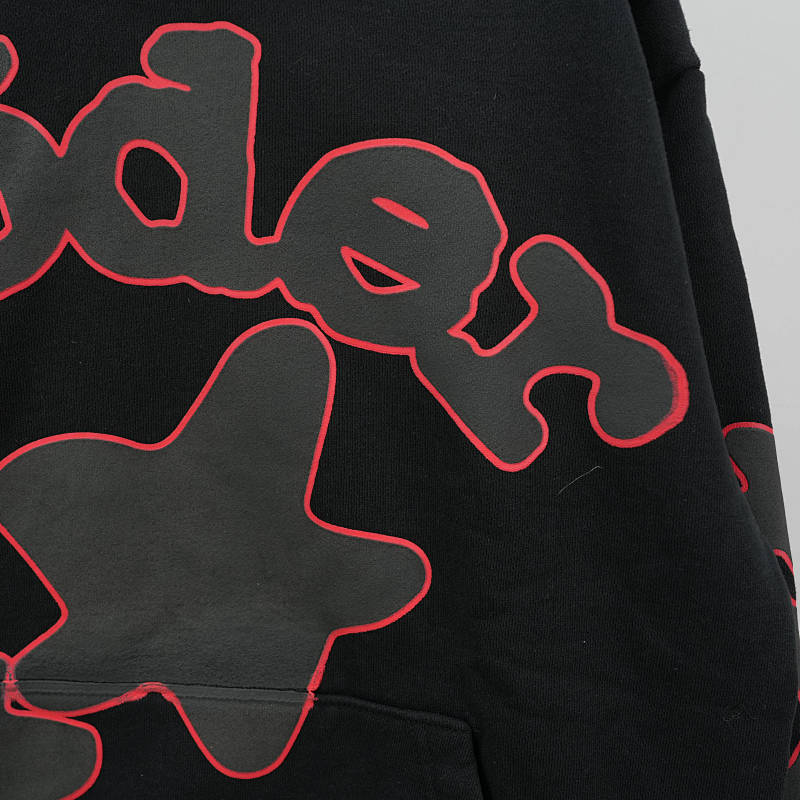 Sp5Der Beluga Outline Hoodie
