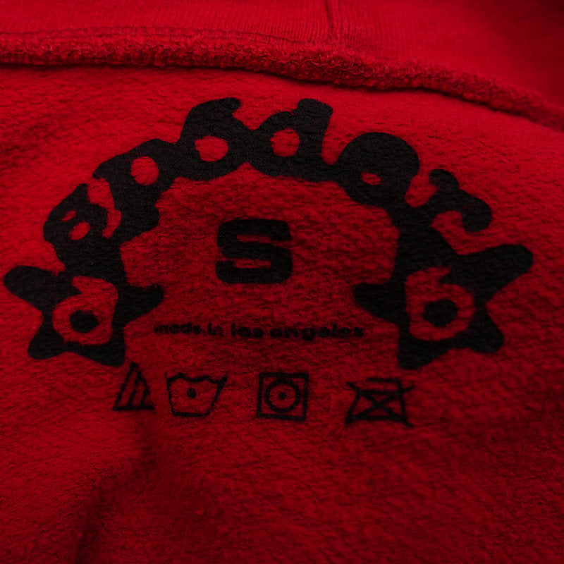 Sp5der Beluga Hoodie Red