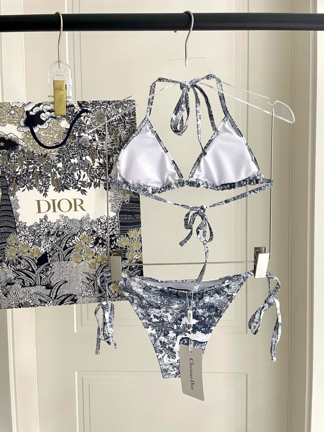 Oblique 3-Piece Bikini Set