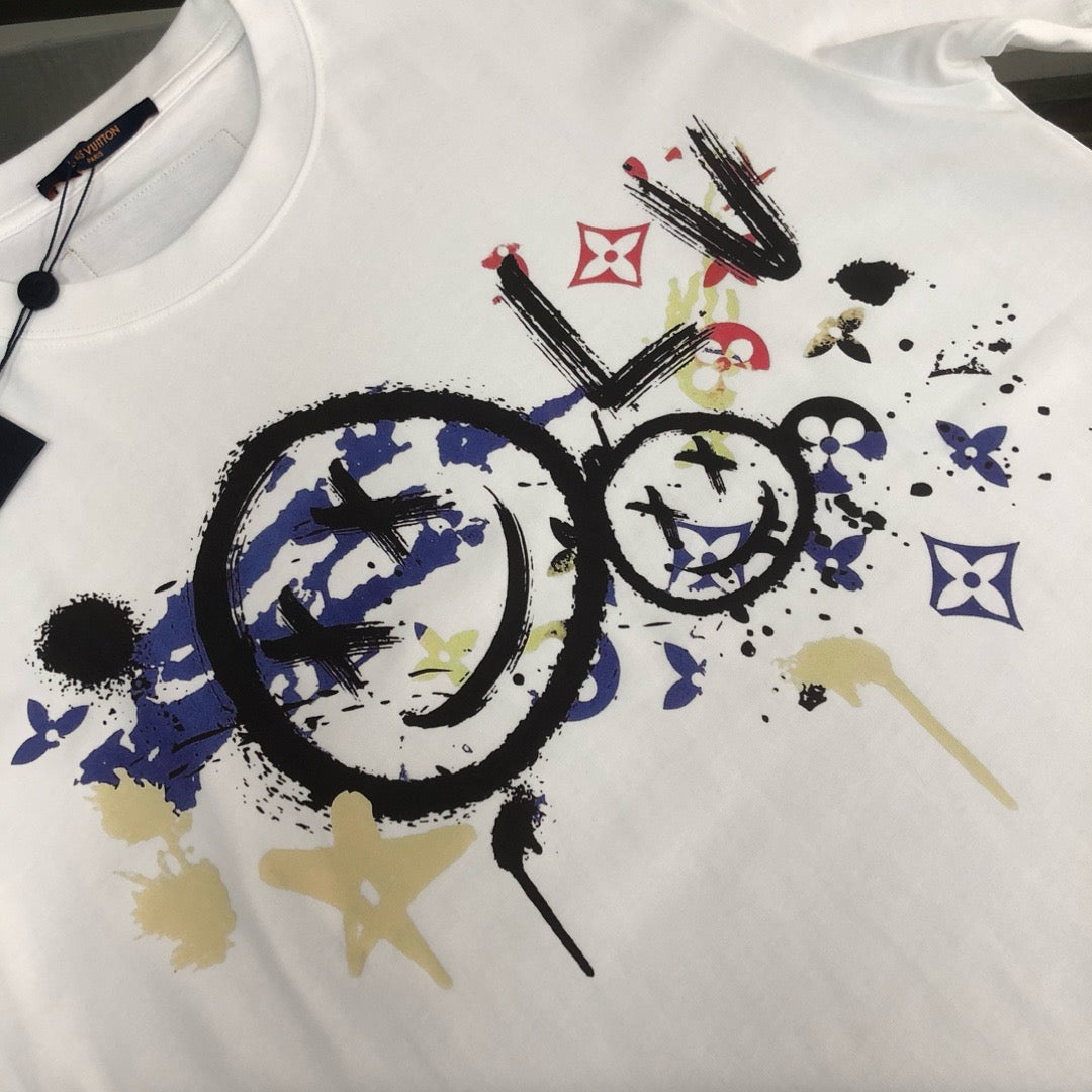 Graffiti Monogram Logo T-Shirt