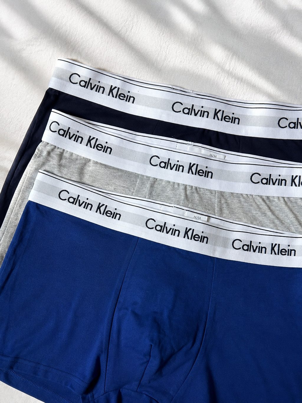 Cotton Stretch Low Rise Trunks 3-Pack