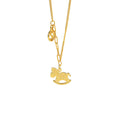 Lucky Horse Golden Necklace¨C2026 Year of the Horse Symbol of Progress & Prosperity