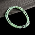 Mala Prayer Barrel Beads Jadeite Necklace-Inner Peace