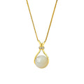Blessing Pouch Jade Necklace ¨C Grace Serenity