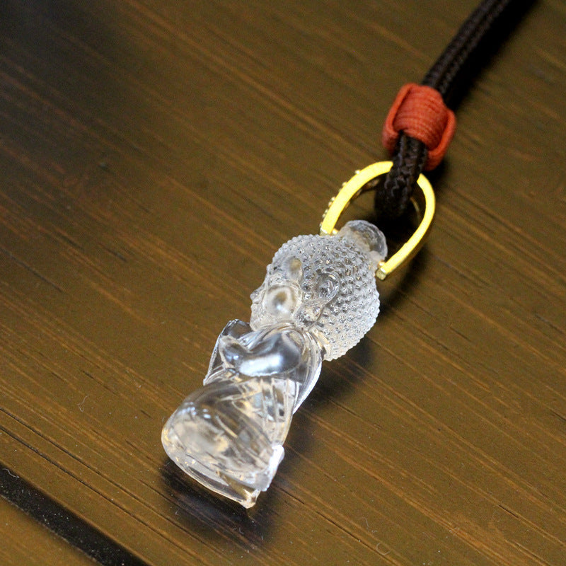 Little Buddha Child Liuli Pendant¨CThe Joyful Awakening