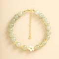 Peach Blossom Hetian Jade Bracelet-Tender Connection