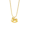 Lucky Spark Horse Golden Necklace-2026 Symbol of Progress & Fortune
