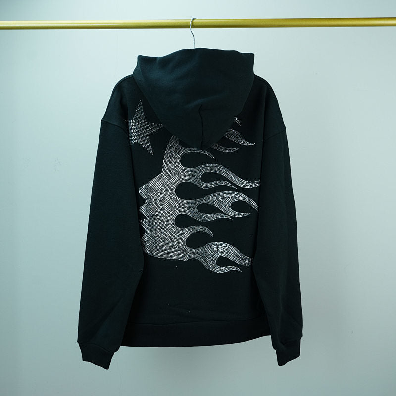 Hellstar Rhinestone Starfire Hoodie