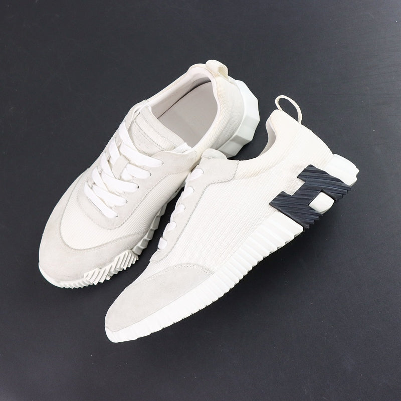 Hermes Bouncing Sneaker - White/Navy