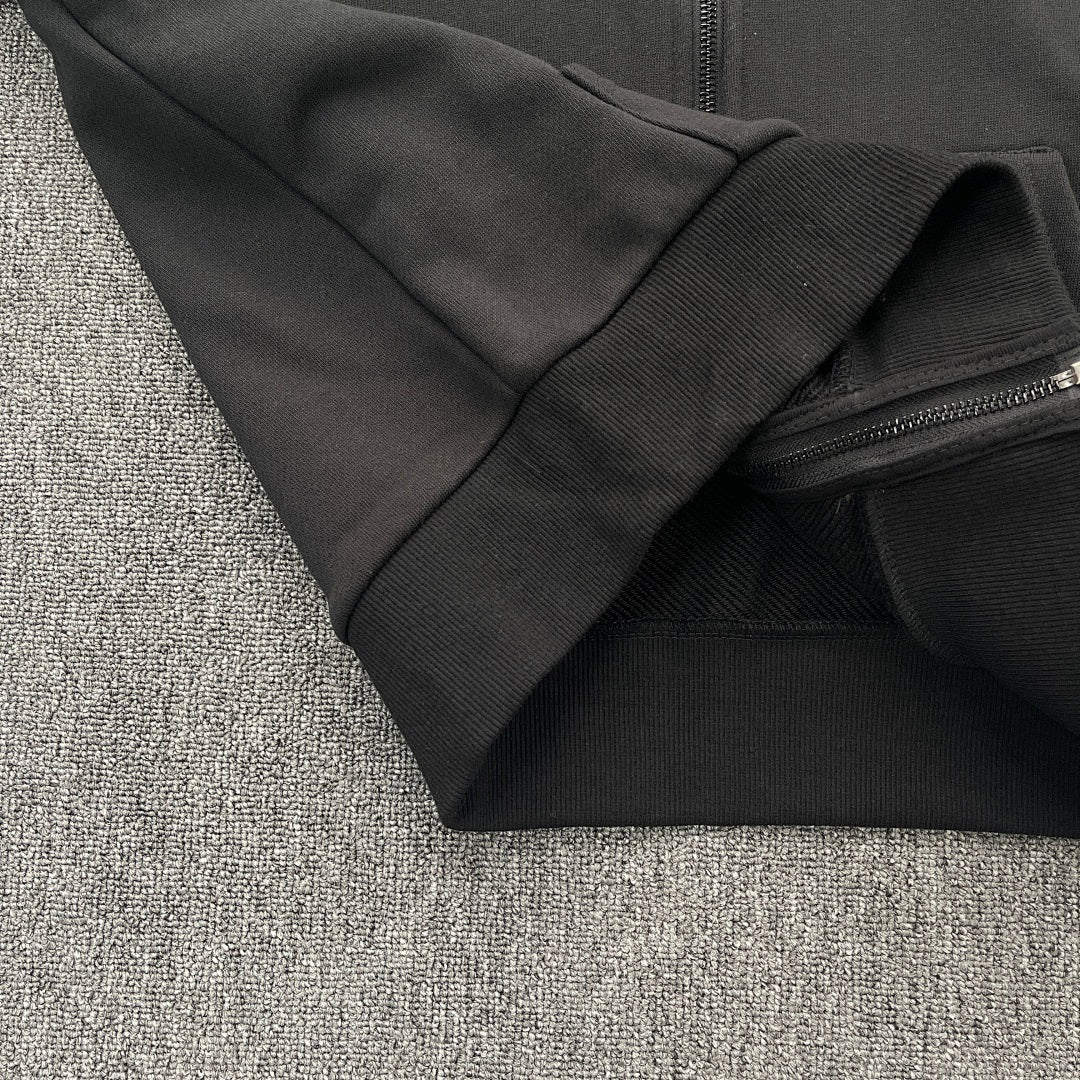Zip Hoodie Black