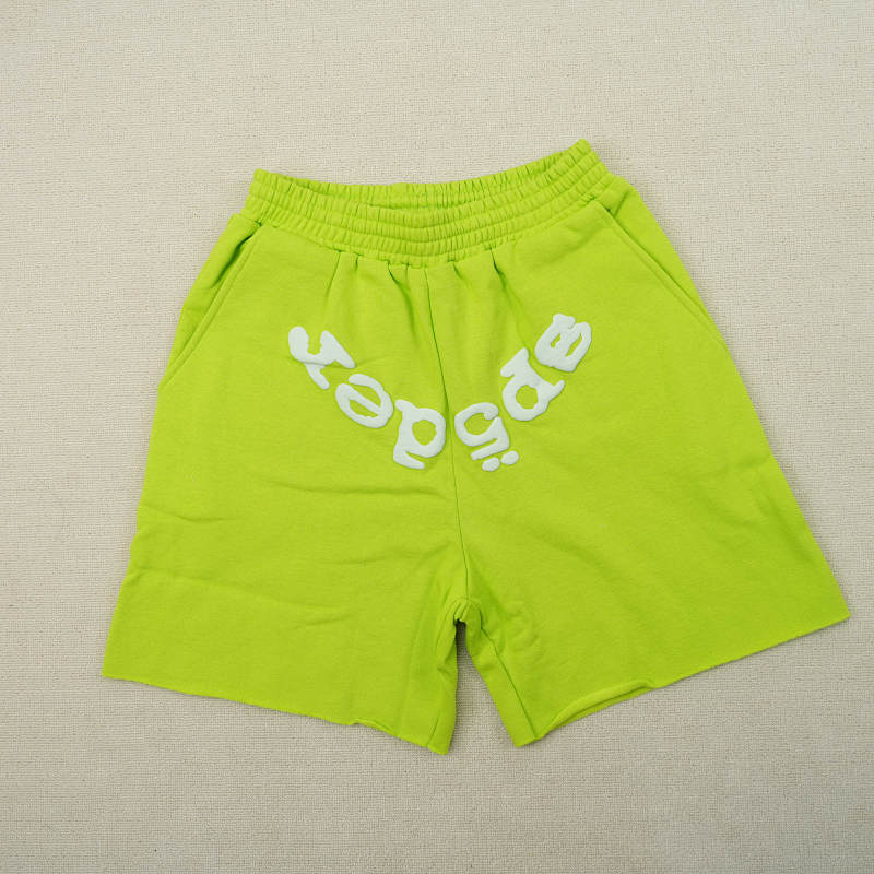 Sp5Der Og Web V2 Sweatshort Acid Green