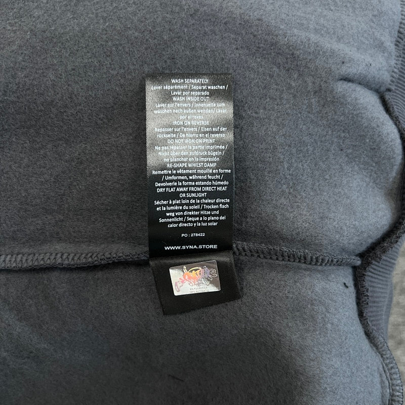 Syna-World Hoodie - Black-Grey