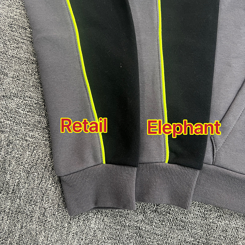 Syna-World Hoodie - Black-Grey