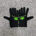 Gloves Black Green