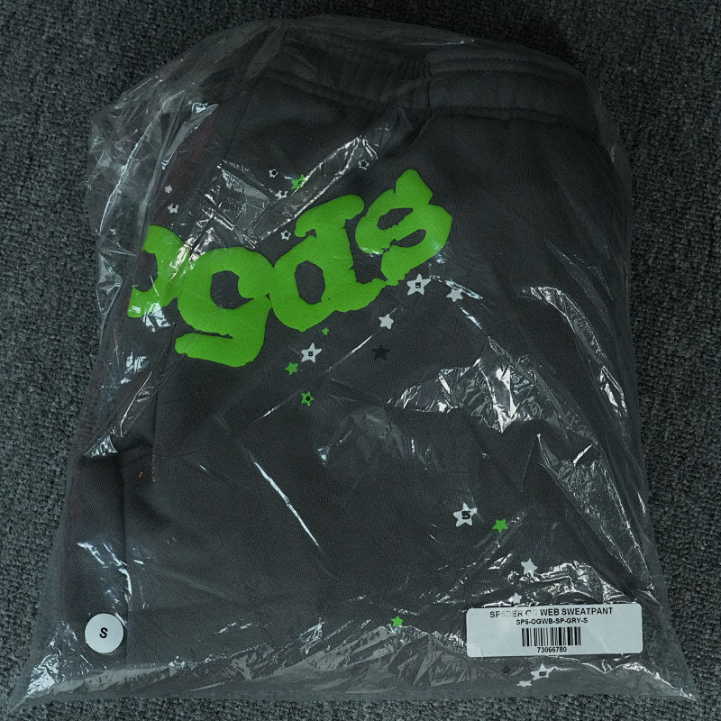Sp5Der Wait Web Sweatpant Slate Grey