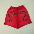 Hellstar Warm Up Shorts Red