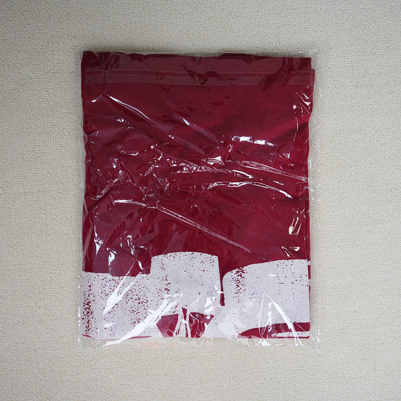 Hellstar Studios Jesus Emblem Short Sleeve Tee Shirt Blood Red